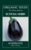 Aubergine (Black Beauty) Organic Seeds