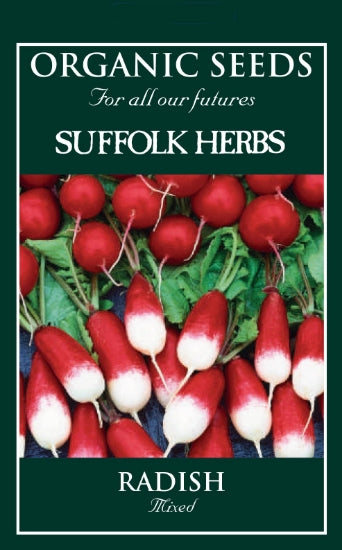 Radish Mixed Organic Seeds