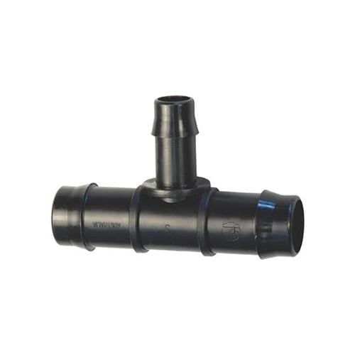 Reducing Barbed Tee 19mm x 19mm x 13mm