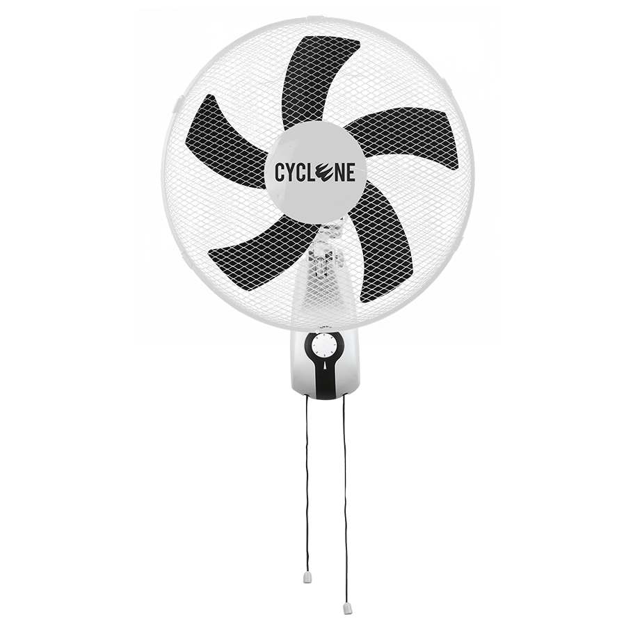 16" Oscillating Wall Fan – 3-Speed Quiet Wall-Mounted Circulation Fan