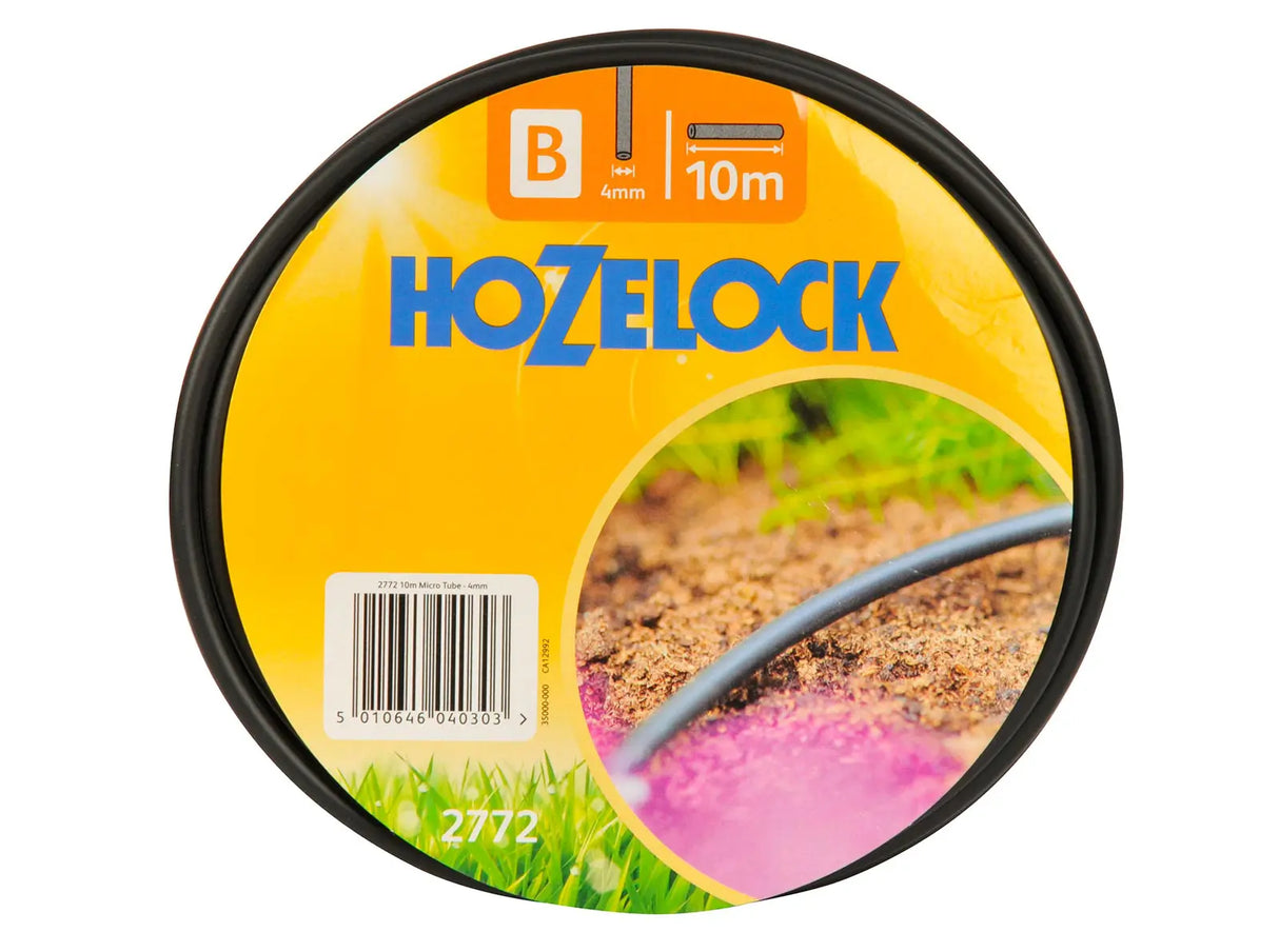 Hozelock Micro Tube 4mm Hose - 10m (2772P0000)