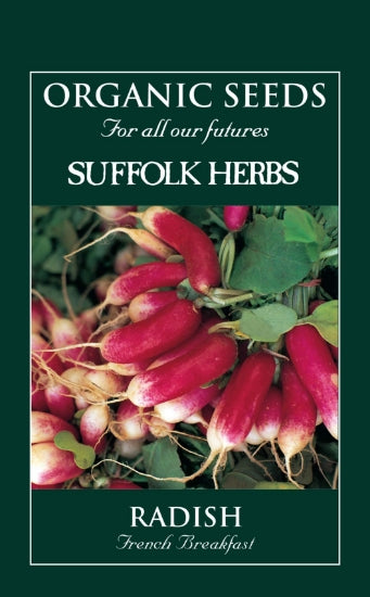 Organic Radish Seeds - French Breakfast