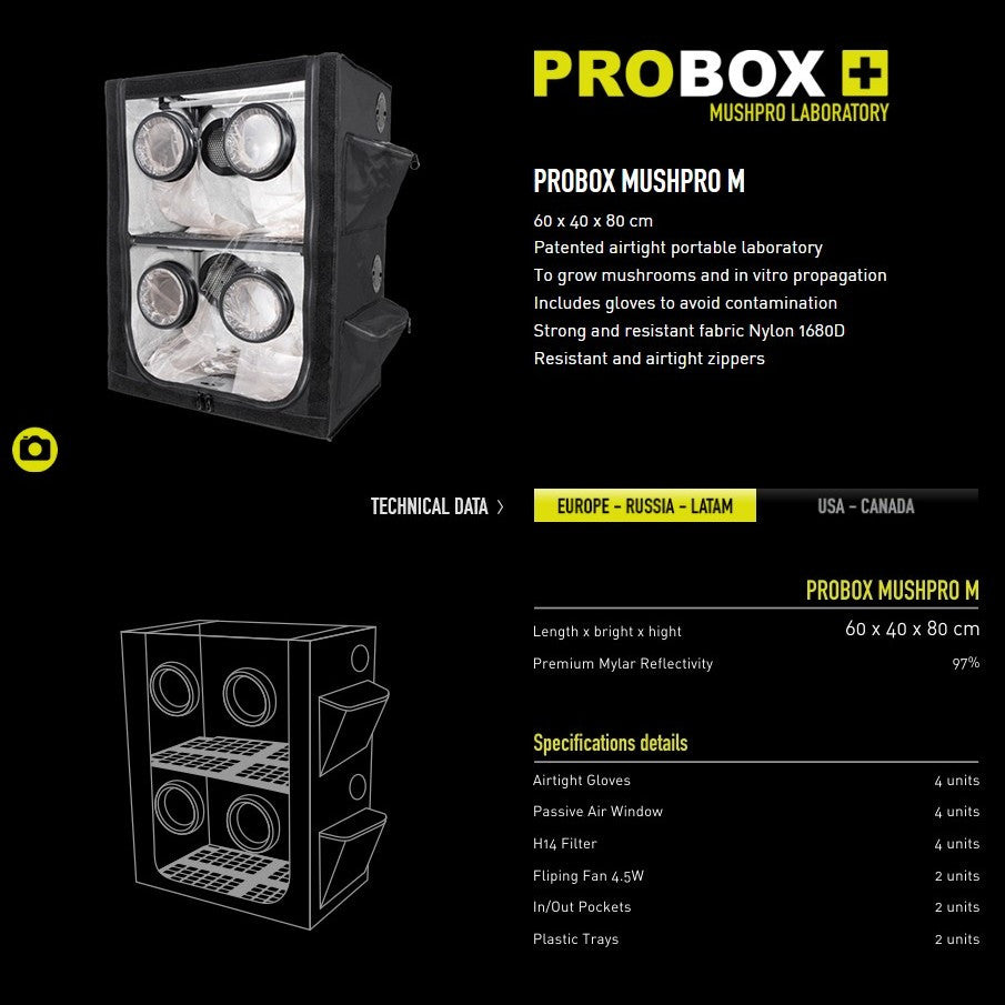 Garden HighPro Probox Mushpro Tents