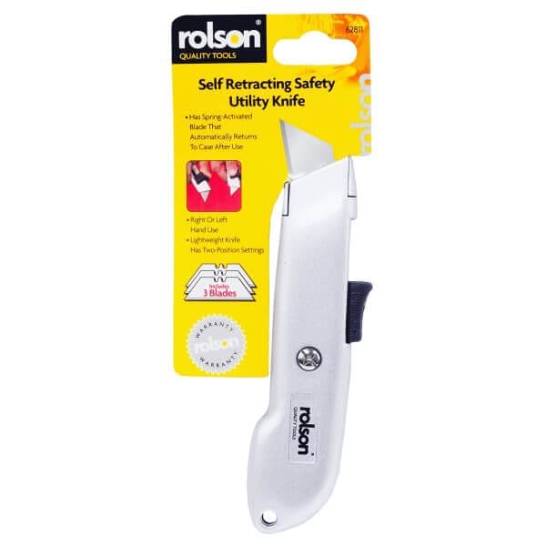 Rolson Self Retracting Utility Knife