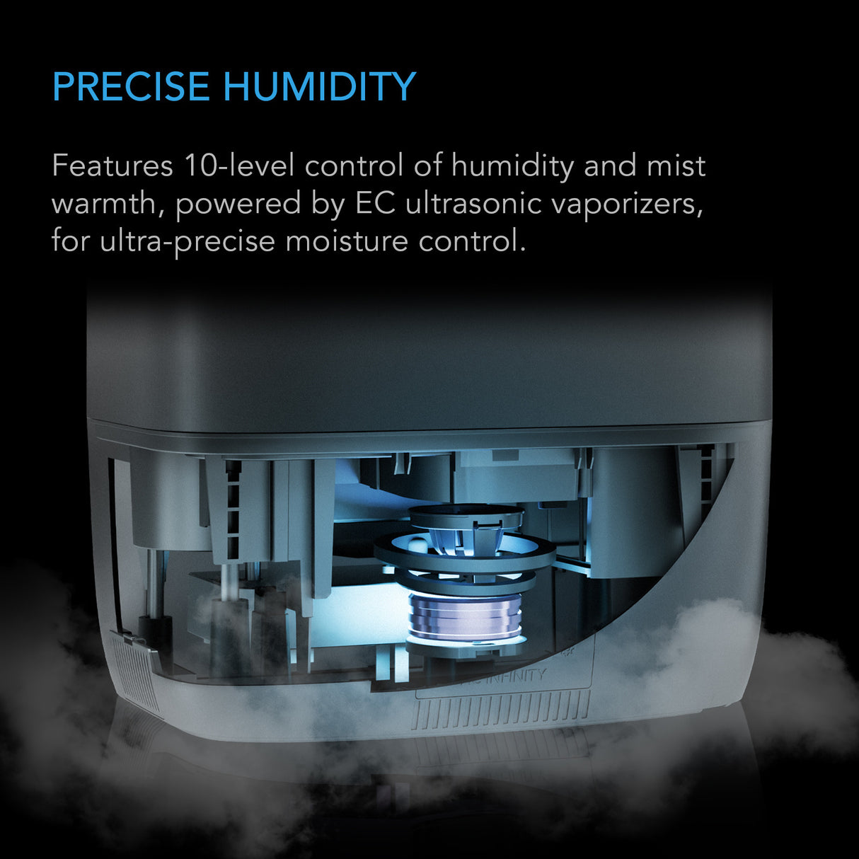 AC Infinity Cloudforge T5 Environmental Plant Humidifier 9L (AC-CFT5)