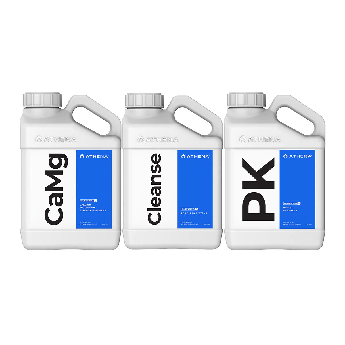 Athena Additive Pack | Cleanse, CaMg & PK Bundle (946ml/32oz Each)