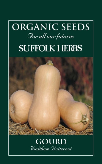 Organic Gourd Seeds- Waltham Butternut