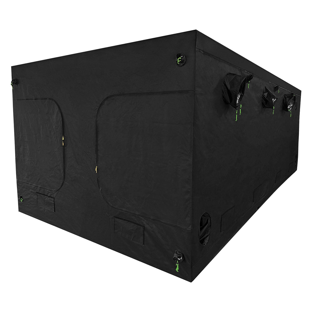 Green Box Tent 800 x 400 x 220cm – Large Commercial Grow Tent with Wood Crate
