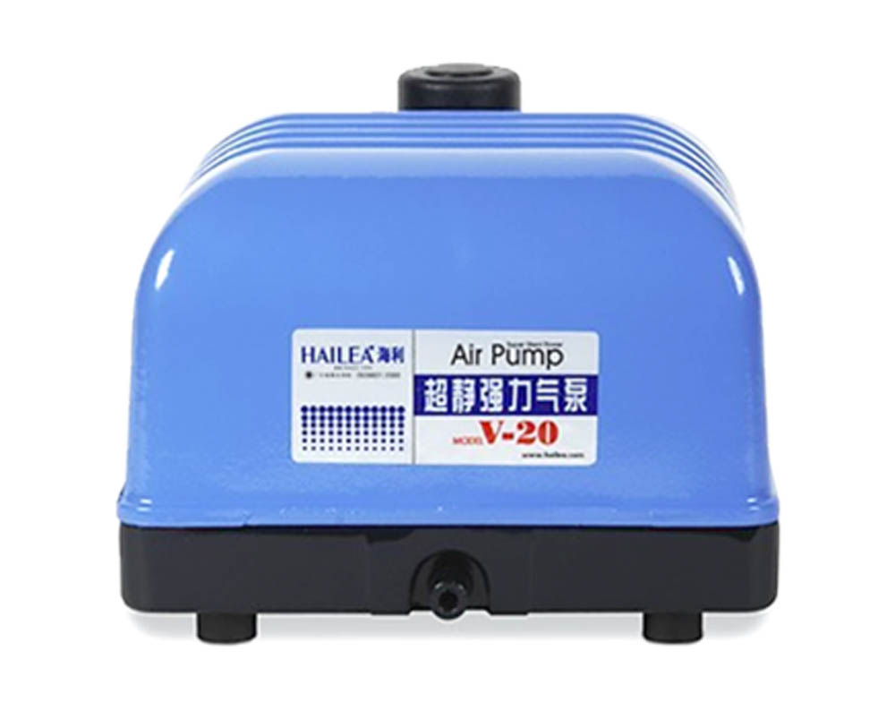Hailea - V20 High Volume Air Pump (20L/min). Hydro/Tanks/Ponds