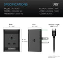 AC Infinity UIS Control Plug – Smart Grow Controller Outlet Adapter (AC-ADA3)