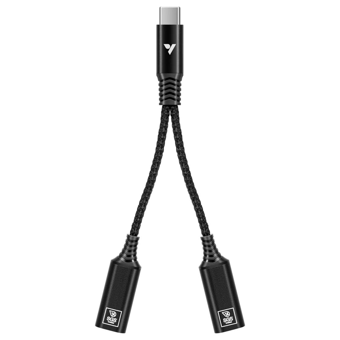 VIVOSUN USB-C Splitter with 1 Male to 2 Female