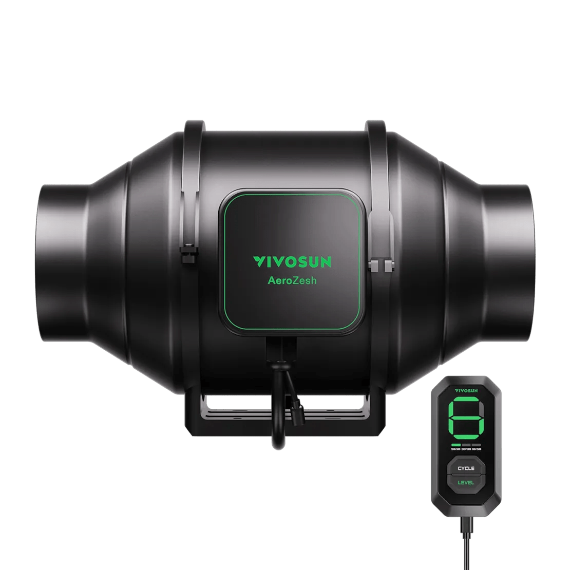 VIVOSUN AeroZesh S4 Inline Fan 4″ (353 m³/hr)