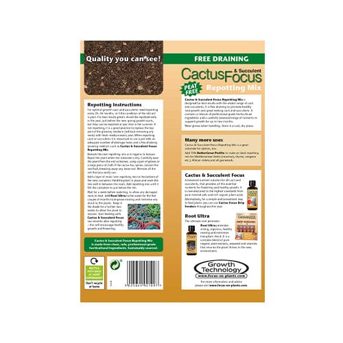 Cactus Focus Repotting Mix Peat Free