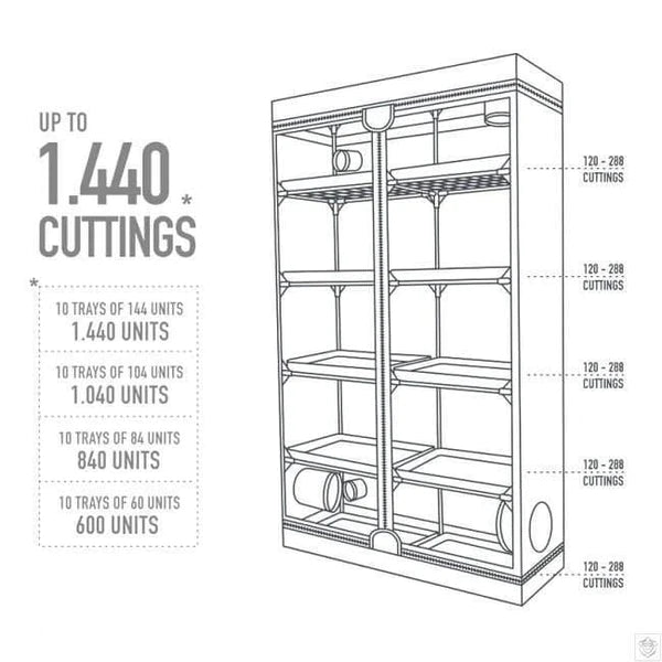 Garden HighPro Probox Propagator Tent (XL) 120cm x 40cm x 200cm