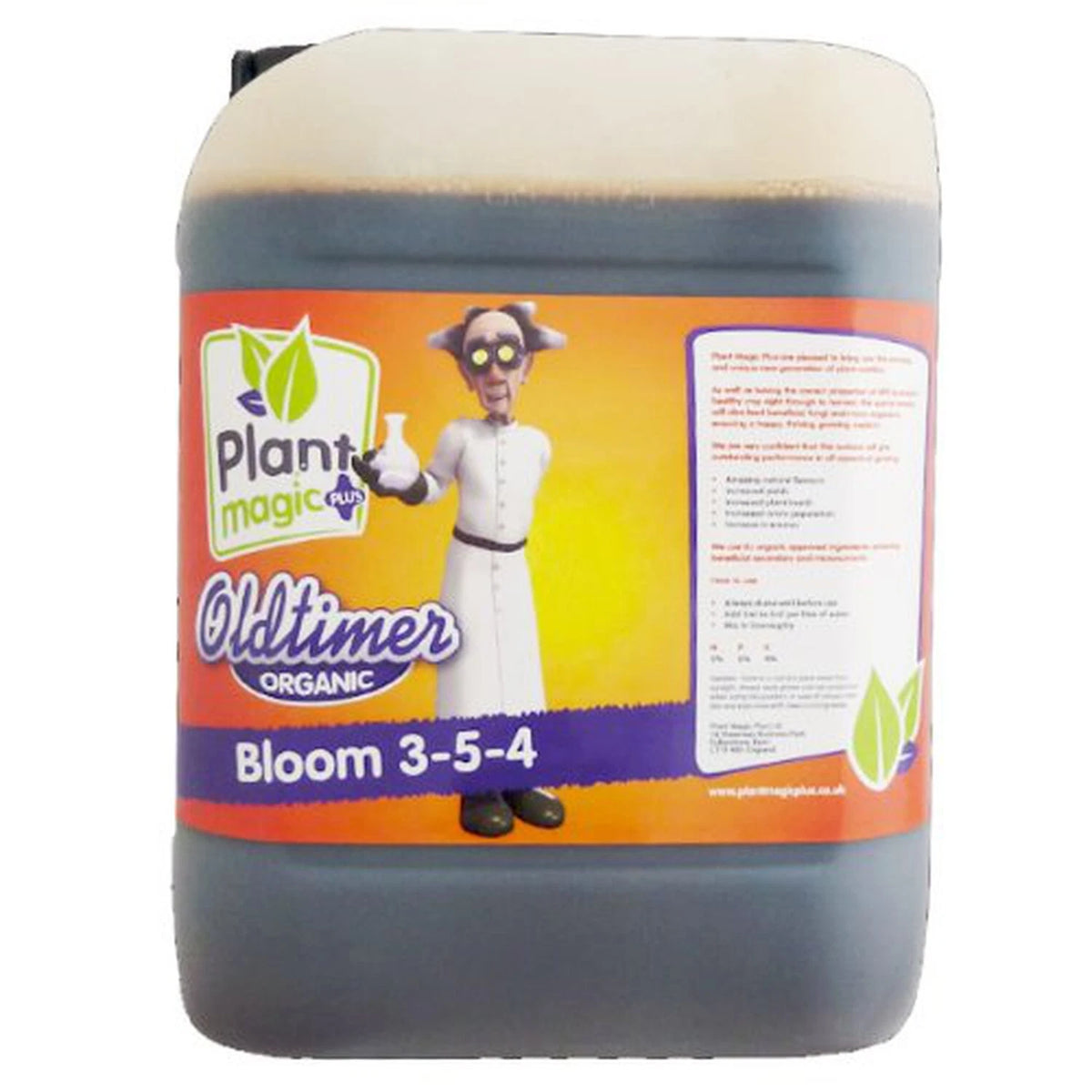Plant Magic Oldtimer Organic Bloom 5L – Clearance (Old Label)