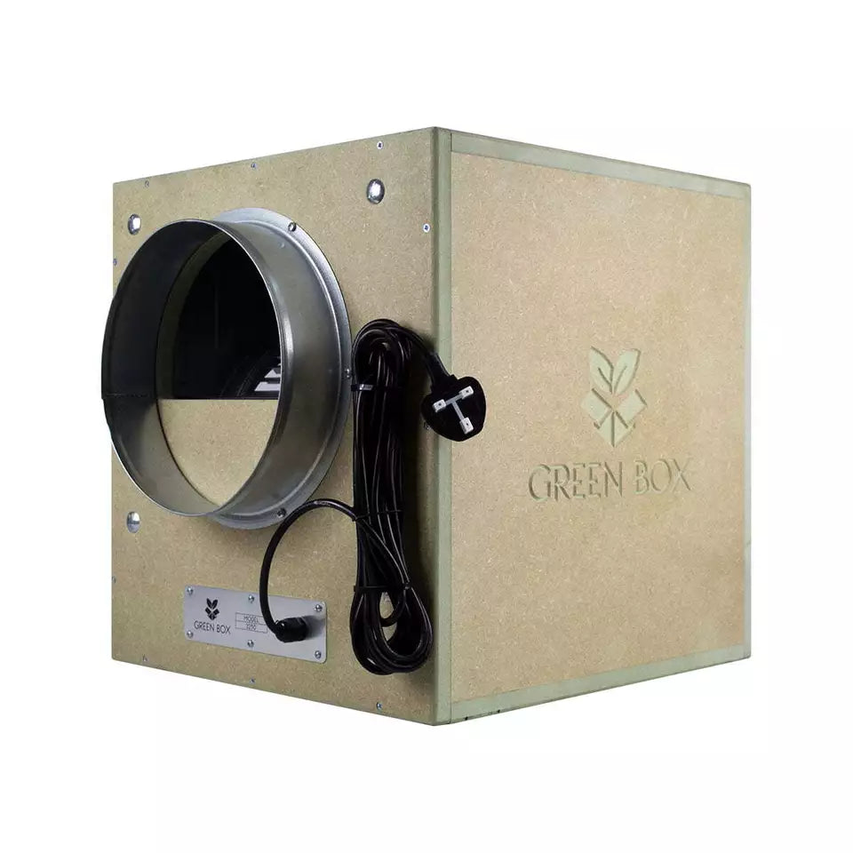 Acoustic Box Fan 2500 m3/h - Green Box