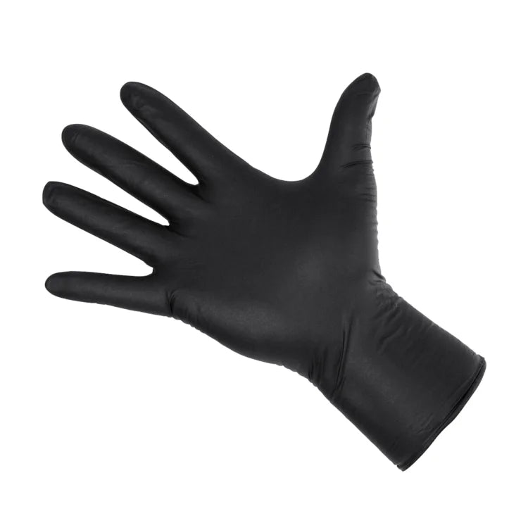 Black Nitrile Gloves (Box Of 100) XL