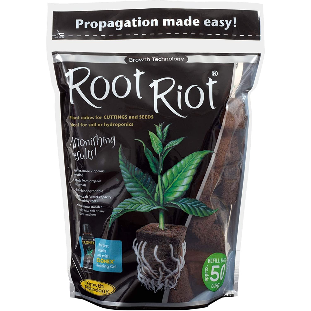 Root Riot Starter Cubes – Propagation Media for Seeds & Cuttings (24, 77, 50, 100 Pack)
