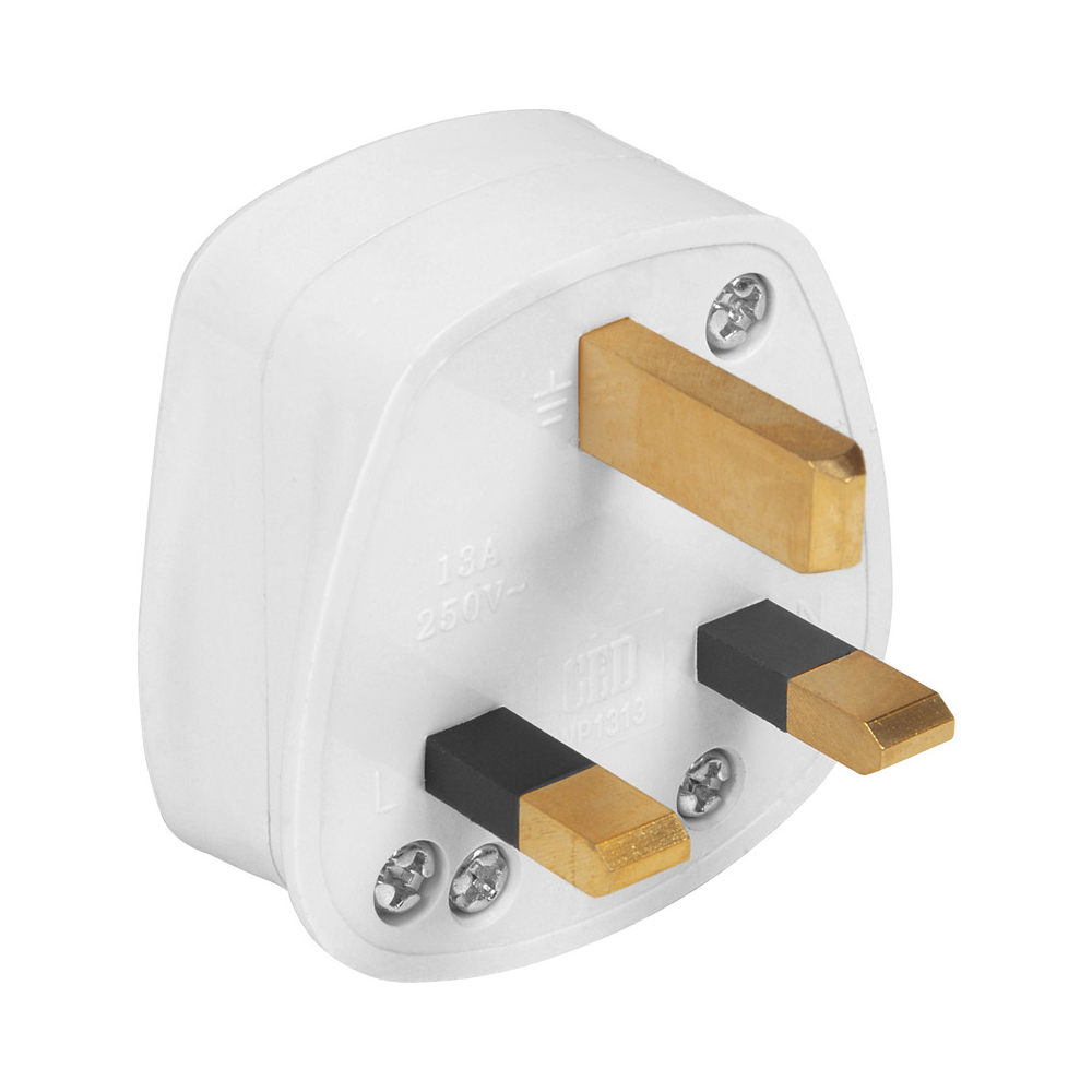 Plug - 3 Pin, 13 amp Fused