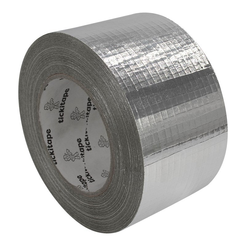Silver X-Weave Industrial Reinforced Tape -75mm