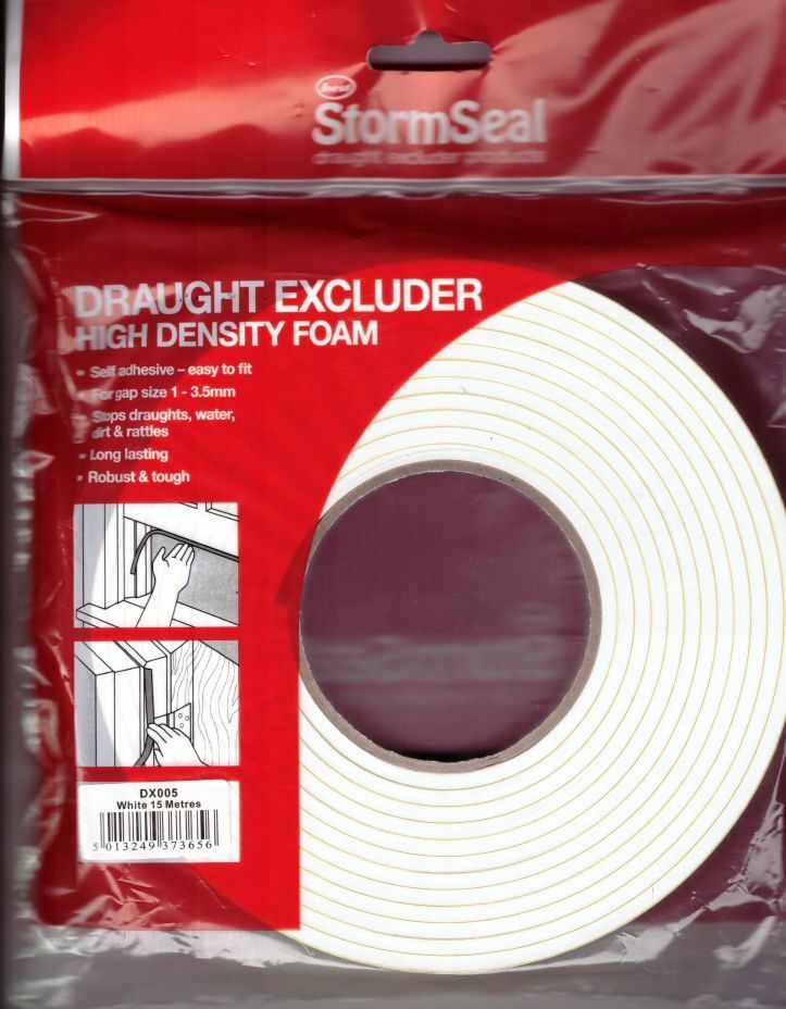 Draught Excluder – High-Density Self-Adhesive Sealing Strip for Grow Tents & Rooms