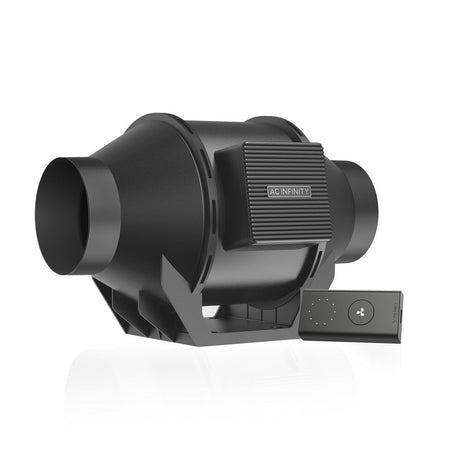 AC Infinity CLOUDLINE inline extraction fan with speed controller