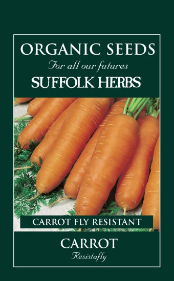Carrot Resistafly (Tozresis) F1 Organic Seeds