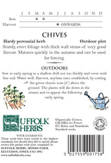 Chives Organic Seeds- Allium Schoenoparsum