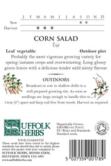 Corn - Salad Vit - Organic Seeds