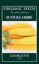 Courgette Organic Seeds - Goldy