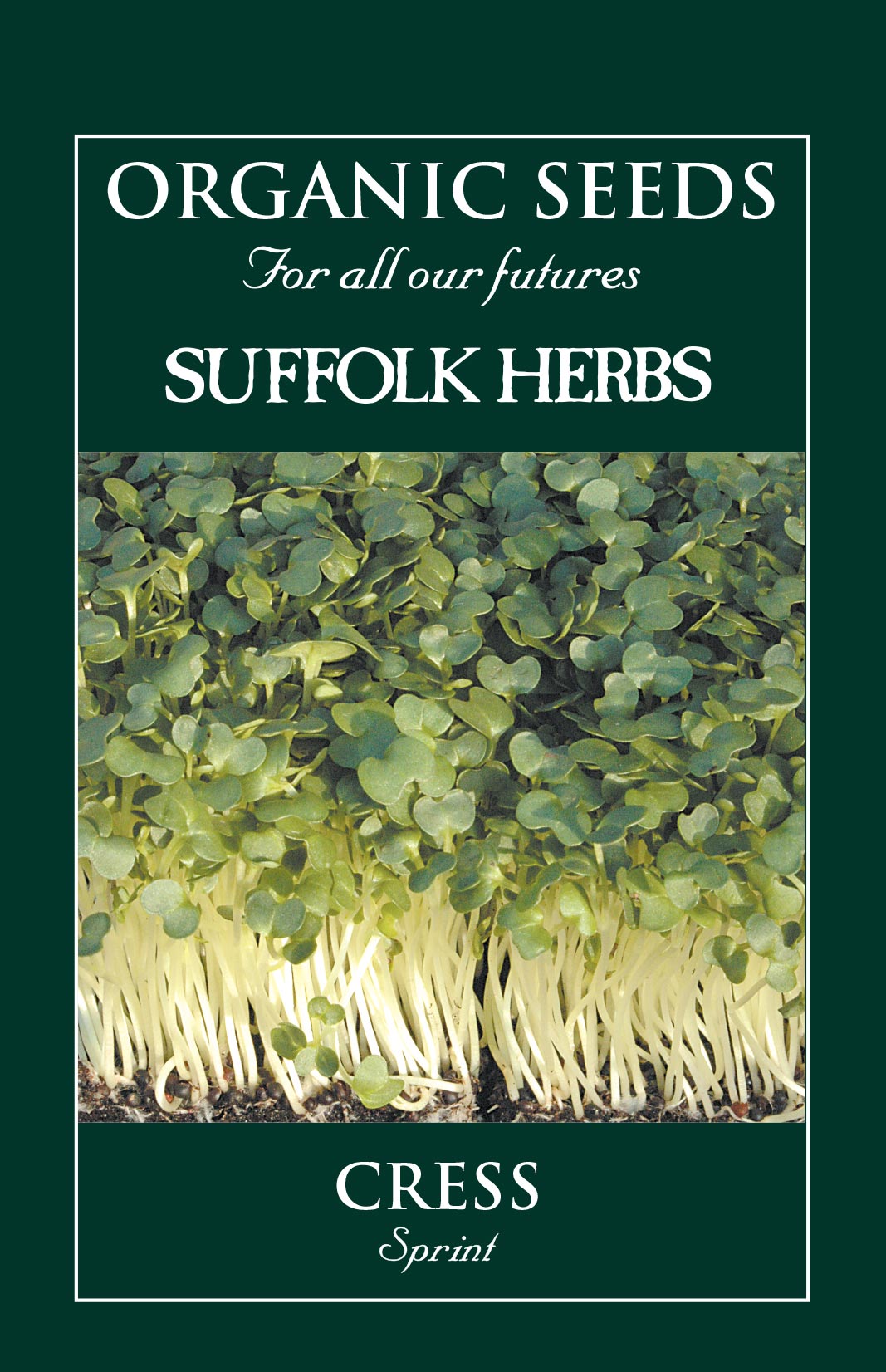 Cress Organic Seeds - Sprint