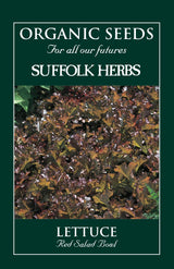 Lettuce Organic Seeds - Red Salad Bowl