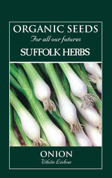 Onion Organic Seeds - White Lisbon