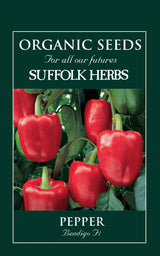 Pepper Organic Seeds - Bendigo