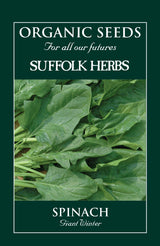 Spinach Organic Seeds - Giant Winter