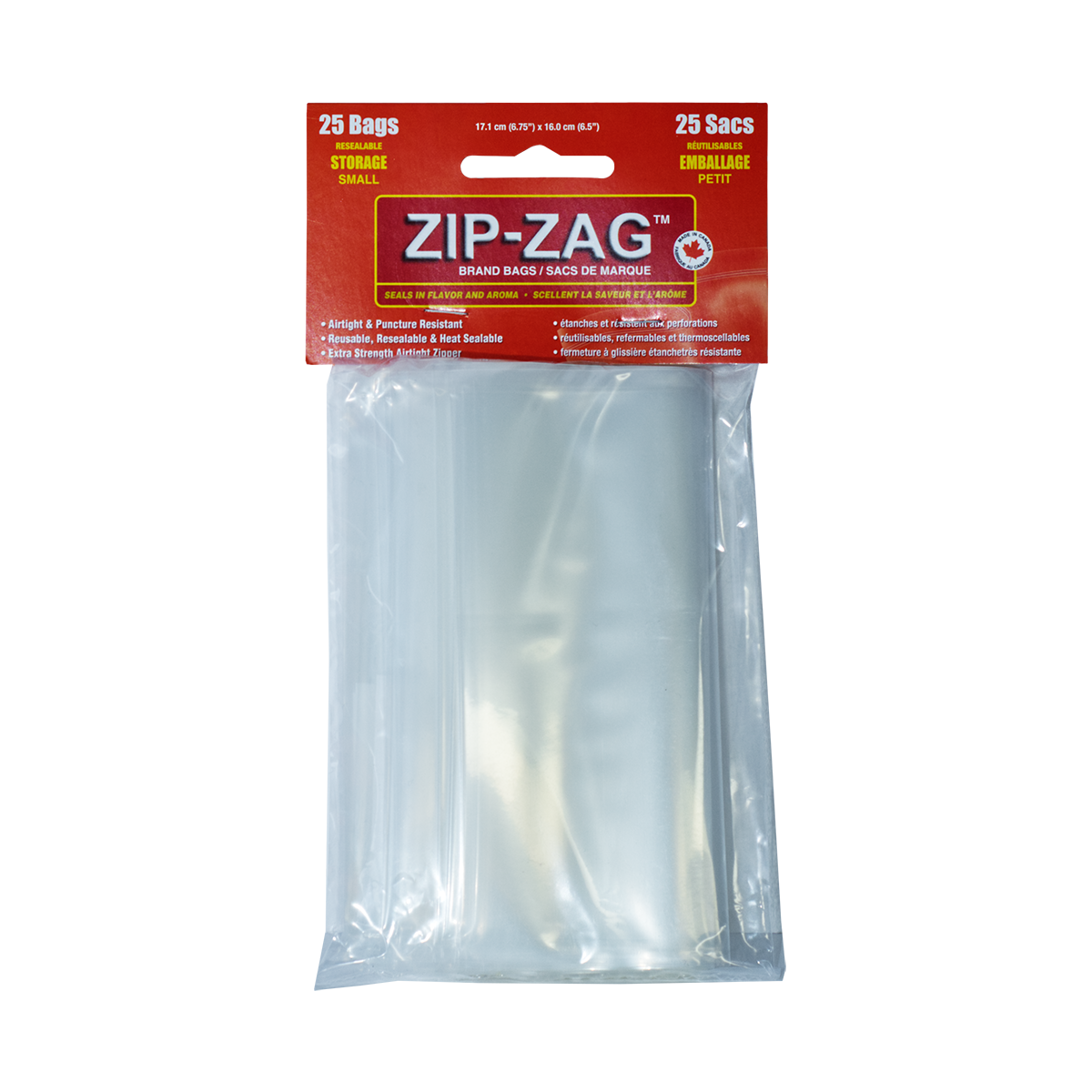 Zip-Zag Brand Smell proof Bags