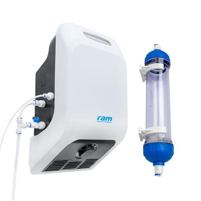 RAM Wall Humidifier and Resin DI Water Filter