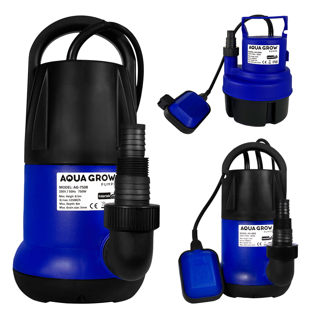 Aqua Grow - Submersible Water Pumps (6000L-12500L/hr)