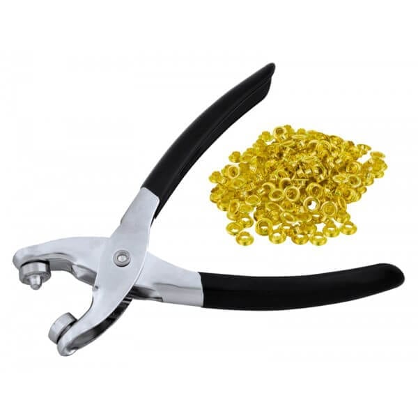 Rolson Eyelet Pliers & 100 Eyelets