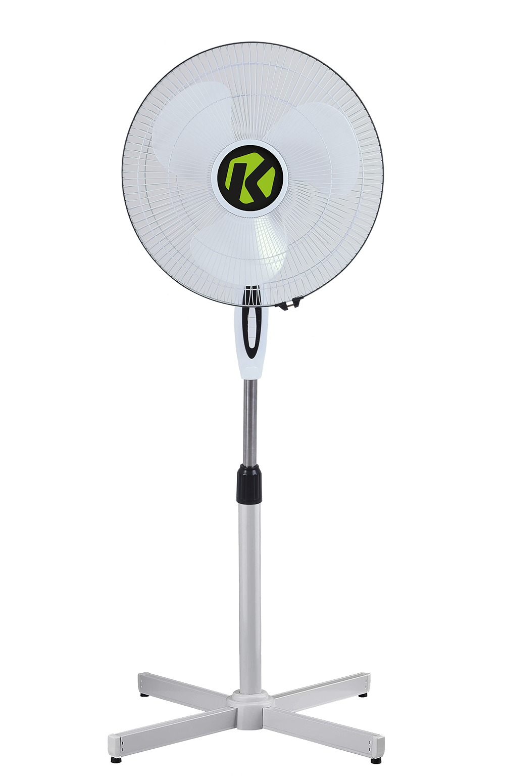 Krystal 16” Oscillating Pedestal Fan (Cross X Base)