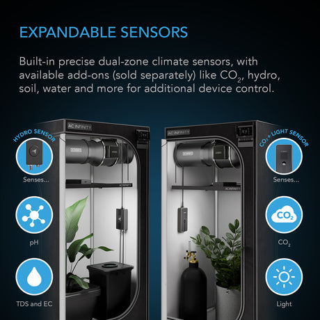 AC Infinity AI+ Environmental Controller CTR89Q – Smart Grow Room Automation
