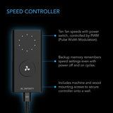 AC Infinity Air Filtration Kit 4”, Inline Fan With Speed Controller, Carbon Filter & Ducting Combo