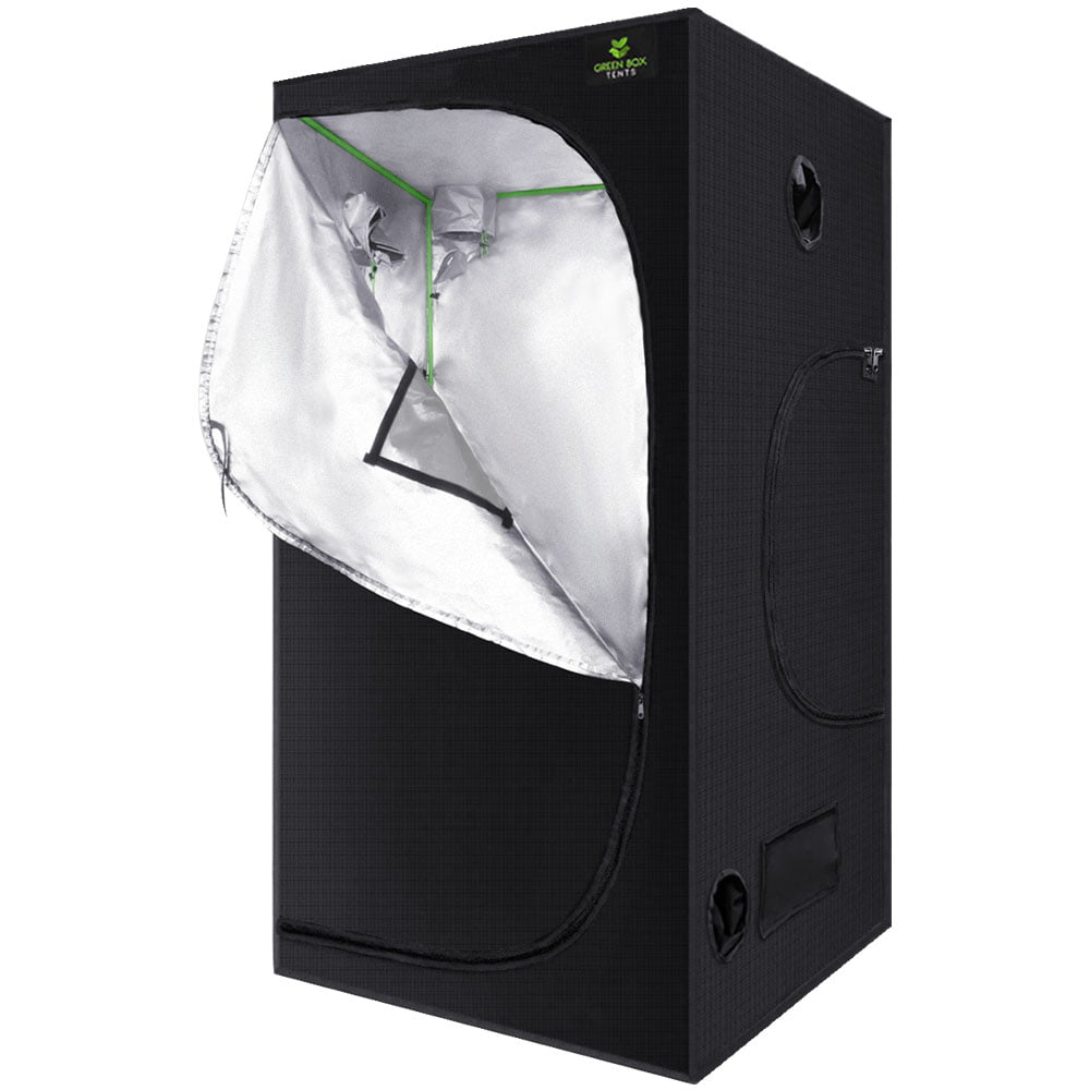 Green Box Tent 100 x 100 x 200cm – Premium Heavy-Duty Grow Tent