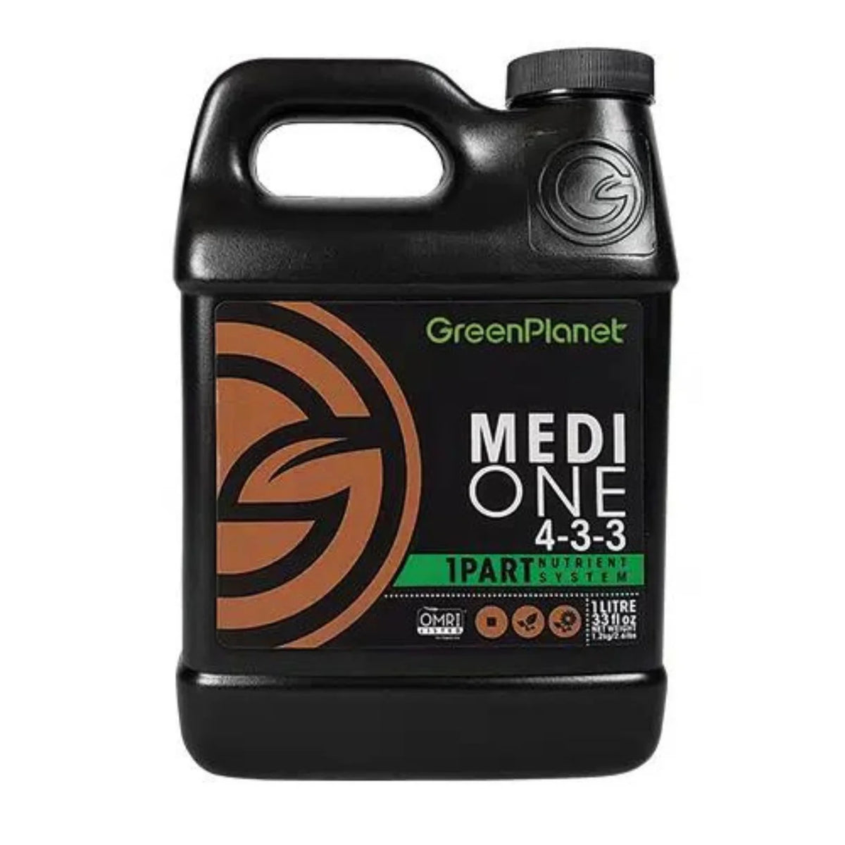 Green Planet Medi One 1-Part Nutrient Kit – All-Natural Complete Grow & Flowering Feed (Clearance)
