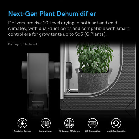 AC Infinity Hydrone 5 Precision Dehumidifier