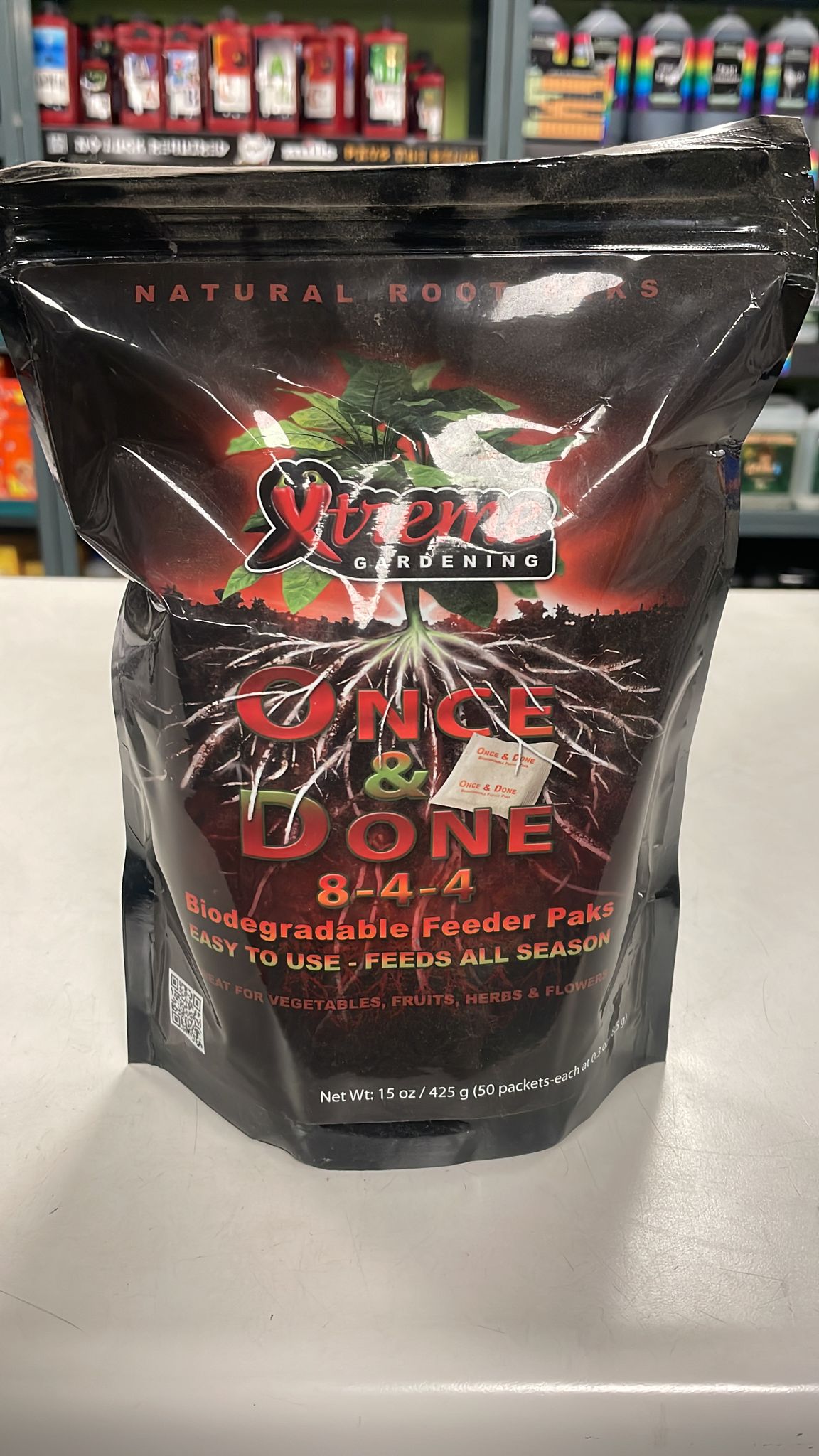Xtreme Gardening - Once & Done 454g (50 packets 8.5g)