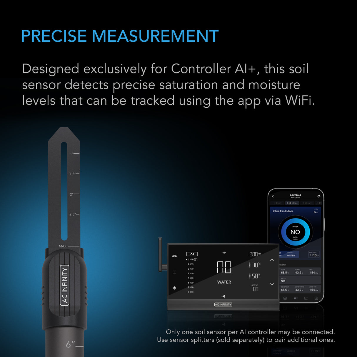 AC Infinity AI Soil Sensor (AC-SLS3)