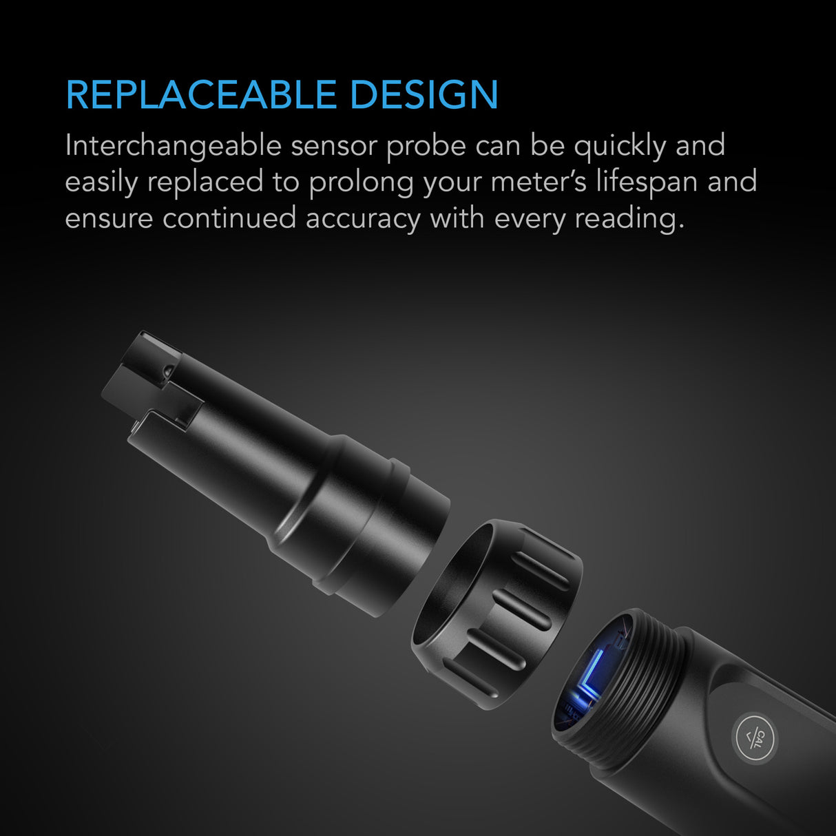 AC Infinity pH Meter PRO Kit - Replaceable Probe