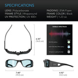AC Infinity Grow Room Glasses with 3 colour corrective Lenses