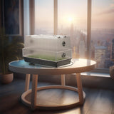 AC Infinity Humidity Dome Germination Kit with LED Grow Light Bars (6x12 Cell Tray)